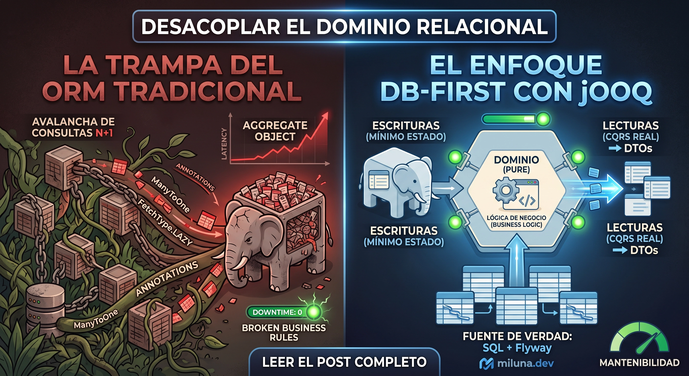Enfoque DB-First en DDD