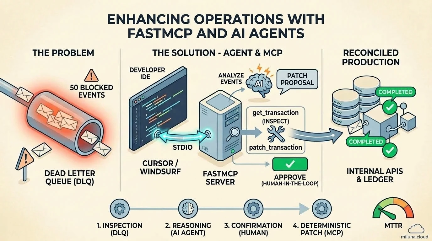 Enhancing production operations with FastMCP and AI agents